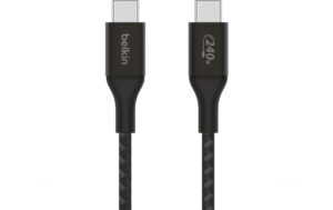 Belkin USB-C/USB-C, 240W, 2m Schwarz