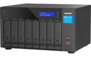 QNAP NAS TVS-h874T-i7-32G, 8 bay Intel Core i7 12 cores, 32GB,2x Thunderbolt