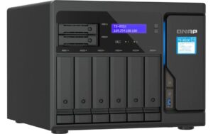 QNAP NAS TS-855X-8G, 6+2-bay Atom C5125 2.8Ghz 8 Core, 8GB RAM