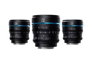 MS-3SRB Nightwalker Series 24, 35&55mm T1.2 RF Mount, Black
