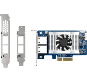 QNAP 10GbE Erweiterungskarte, PCIe Gen3 x4 Dual-port (10Gbase-T), Intel X710 kaufen Schweiz | Mediatech.ch