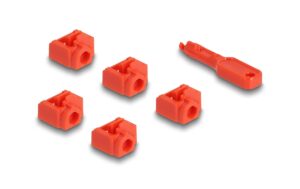Delock RJ45 Port Blocker Set RJ45 Buchse, 10 Stück