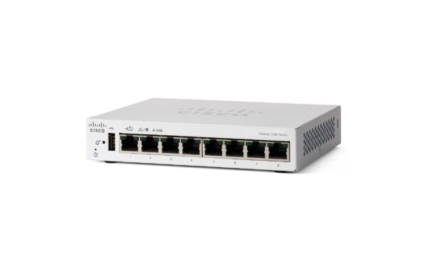 Cisco C1200-8T-D: 8 Port Smart Switch 8-port GE, Desktop, Ext PS, PoE Input kaufen Schweiz | Mediatech.ch