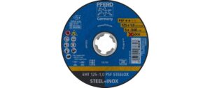 PFERD Trennscheibe EHT 125x1.0mm X-LOCK gerade, Universallinie, Stahl