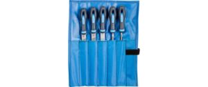 PFERD Werkstattfeilen/-raspel Set 5-tlg 200mm, in Rolltasche