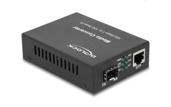 1639830 - Mediatech Delock Medienkonverter SFP+ zu RJ45 10GBase-R zu 10GBase-T kaufen Schweiz | Mediatech.ch