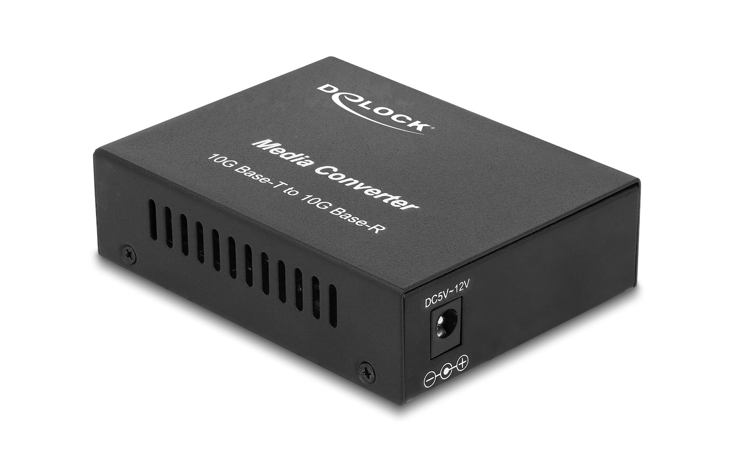 1639830_2 - Mediatech Delock Medienkonverter SFP+ zu RJ45 10GBase-R zu 10GBase-T