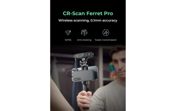 1640161_6 - Mediatech Creality Scan Ferret 3D Scanner Pro 0.1mm Präzision, WiFi6, macOs, Andr./Wind.