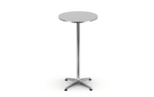 EASYmaxx Stehtisch Rund DM60xH115cm Bartisch, Klappbar, 115cm hoch