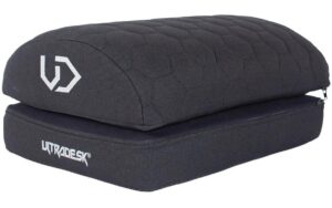 Ultradesk Frontstep Schwarz Fussstütze Schwarz, div Zubehör