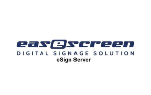 easescreen eSign Server Benutzeroberfläche zur Raumbuchung