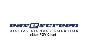 easescreen eSign POV Client MS Raumbuchungsdaten anzeige MS