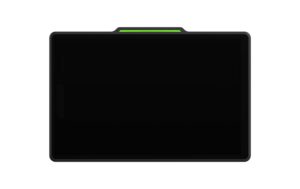 easescreen Türschilder Qbic TD-1060 Slim-B Android 10, 10.1, Wlan, PoE+, Schwarz