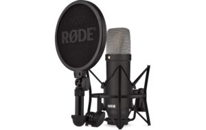 Rode NT1 Sigature Series Black Großmembran-Kondensatormikrofon, Niere
