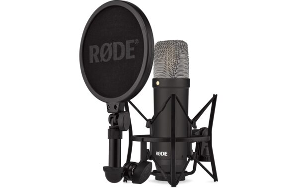 1642414 - Mediatech Rode NT1 Sigature Series Black Großmembran-Kondensatormikrofon, Niere