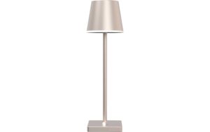 XOXO Akku-Tischleuchte X2 Champagner inkl. LED 3W 285lm 3000K, IP54