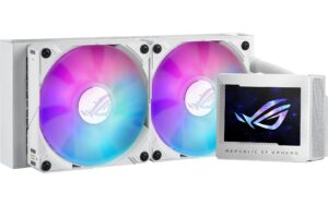 Asus ROG RYUJIN III 240 ARGB WH Liquid CPU Cooler, 3.5 LCD, 2x120mm ARGB kaufen Schweiz | Mediatech.ch