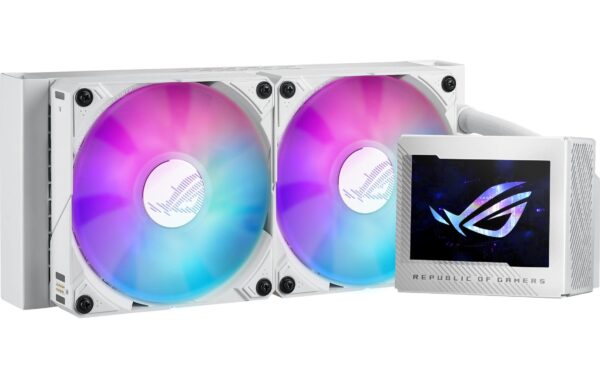 Asus ROG RYUJIN III 240 ARGB WH Liquid CPU Cooler, 3.5 LCD, 2x120mm ARGB kaufen Schweiz | Mediatech.ch