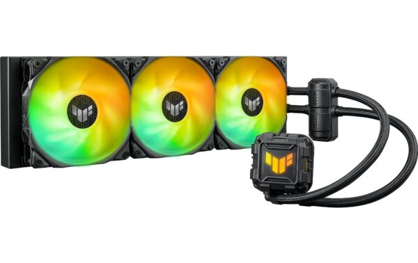 1644112_1 - Mediatech Asus TUF Gaming LC II 360 ARGB Liquid CPU Cooler, 3x120mm ARGB