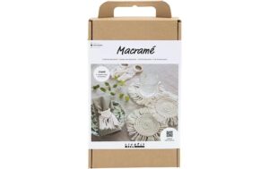 Creativ Company Bastelset Macramé Tischdekoration