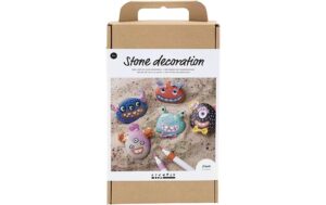 Creativ Company Bastelset Steindekoration Monster