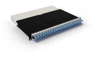 Patchbox One Cat.6A, 19 365mm, UTP Blau inkl. 24 Kassetten mit 0.8m Slimpatchkabel kaufen Schweiz | Mediatech.ch