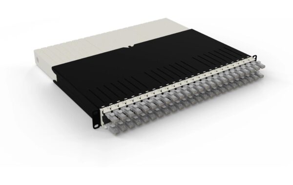 1644623 - Mediatech Patchbox One Cat.6A, 19 365mm, UTP Grau inkl. 24 Kassetten mit 0.8m Slimpatchkabel kaufen Schweiz | Mediatech.ch