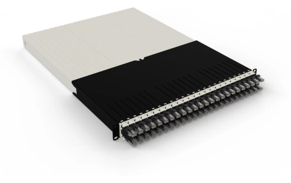 1644632 - Mediatech Patchbox One Cat.6A, 19 UTP Schwarz inkl. 24 Kassetten mit 1.8m Slimpatchkabel kaufen Schweiz | Mediatech.ch