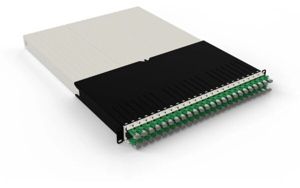 1644643 - Mediatech Patchbox One Cat.6A, 19, STP Grün inkl. 24 Kassetten mit 1.8m Slimpatchkabel kaufen Schweiz | Mediatech.ch