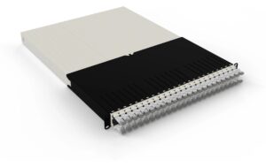 Patchbox One Cat.6A, 19, STP Weiss inkl. 24 Kassetten mit 1.8m Slimpatchkabel kaufen Schweiz | Mediatech.ch