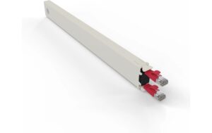 1644653 - Mediatech Patchbox One Cat.6A, Kassette STP Rot 0.8m Slimpatchkabel, für PONEFRAME kaufen Schweiz | Mediatech.ch