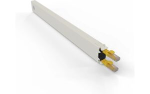 Patchbox One Cat.6A, Kassette UTP Gelb 0.8m Slimpatchkabel, für PONEFRAME kaufen Schweiz | Mediatech.ch