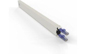 Patchbox One Cat.6A, Kassette UTP Violett 0.8m Slimpatchkabel, für PONEFRAME kaufen Schweiz | Mediatech.ch