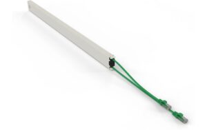 Patchbox One Kassette Cat.6A UTP Grün 2.5m Slimpatchkabel, für PONEFRAME