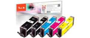 1644860 - Mediatech Peach Canon 570XL/571XL,Multi-Pack 1x22, 4x11 ml, 525, 775,775,770 Seiten