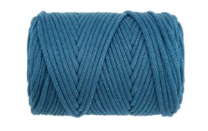 Glorex Makramee Cord gewebt 5mm, 500g, türkis