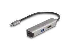 Delock USB Type-C Adapter zu HDMI mit USB-A und USB-C Daten + PD 92 W kaufen Schweiz | Mediatech.ch