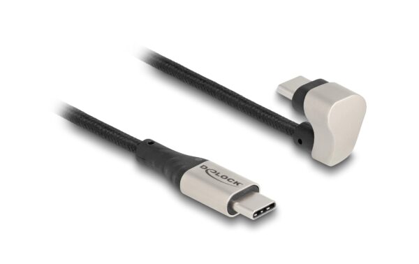Delock EASY USB2.0-Kabel USB Typ-C Stecker, 180 gewinkelt, 1m, 60 W kaufen Schweiz | Mediatech.ch