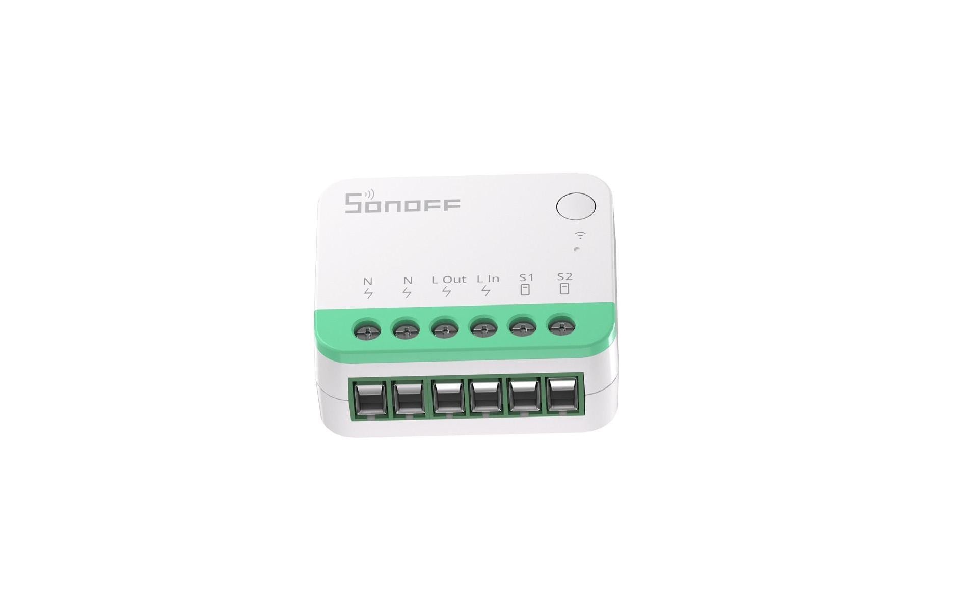 1646434_1 - Mediatech SONOFF WiFi-Lichtaktor MINIR4M DIY 230V 10A 2400W weiss 39.5x33x16.8mm 34g