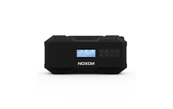 Noxon Dynamo Solar 411, DAB+ Radio Schwarz, BT, Solar, Dynamo, bis 12h Akku
