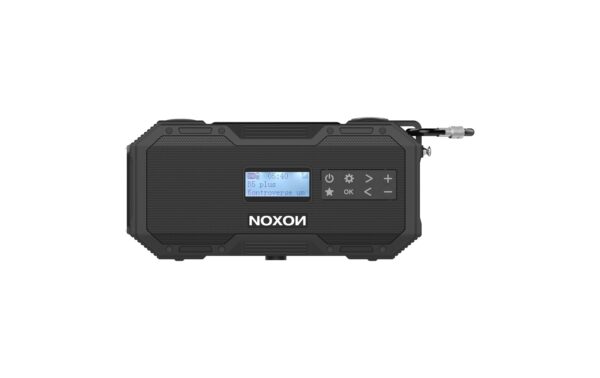 Noxon Dynamo Solar 411, DAB+ Radio Schwarz, BT, Solar, Dynamo, bis 12h Akku
