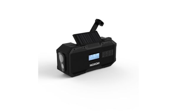 Noxon Dynamo Solar 411, DAB+ Radio Schwarz, BT, Solar, Dynamo, bis 12h Akku