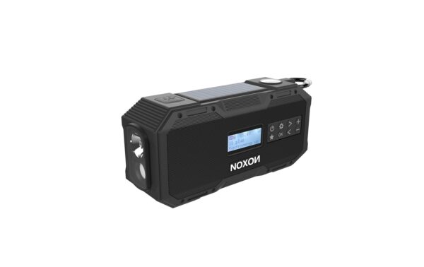 Noxon Dynamo Solar 411, DAB+ Radio Schwarz, BT, Solar, Dynamo, bis 12h Akku