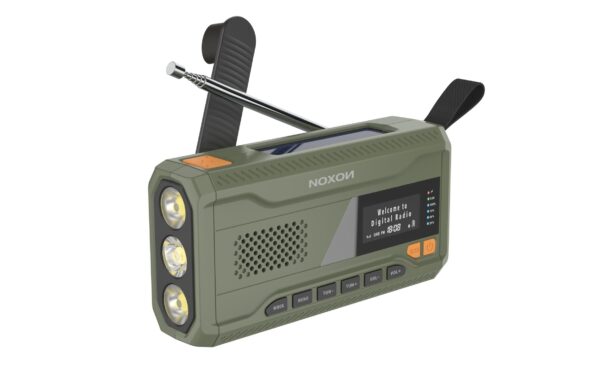 1647280_1 - Mediatech Noxon Dynamo Solar 211, DAB+ Radio BT, Solar, Dynamo, bis 15h Akku