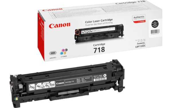 Toner 2662B002 Canon CRG 718, schwarz 3400 Seiten, LBP 7200CDN kaufen Schweiz | Mediatech.ch