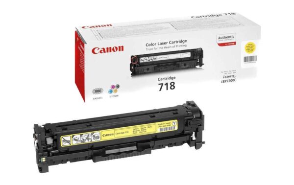 Toner 2659B002 Canon CRG 718, yellow 2900 Seiten, LBP 7200CDN kaufen Schweiz | Mediatech.ch