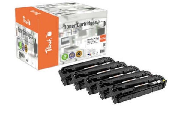 1649647 - Mediatech Peach Toner für Canon CRG-054 MP Plus 2x1500 S. black, 3x1200 S. c,m,y