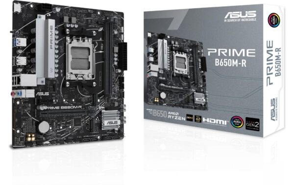 1650876 - Mediatech ASUS PRIME B650M-R, mATX AM5, AMD B650, 2x DDR5, PCI-E 4.0, HDMI kaufen Schweiz | Mediatech.ch