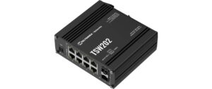 1651300 - Mediatech Teltonika TSW202 Industrie PoE+Manag.Switch 8xGE, 2xSFP, 240W Budget, DIN-Rail, ohne NT kaufen Schweiz | Mediatech.ch