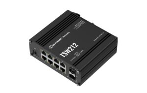 Teltonika TSW212 Industrie managed Switch 8xGE, 2xSFP, 7-57Volt